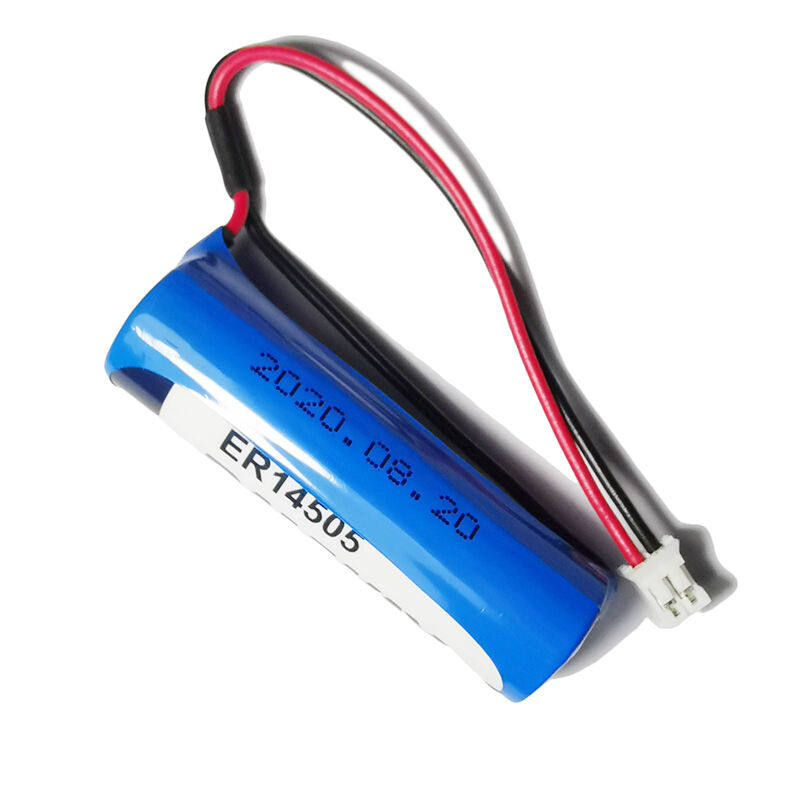 14505 er 14505 er 14505 aa 크기 3.6v 2700mah 리온 이온 리 배터리