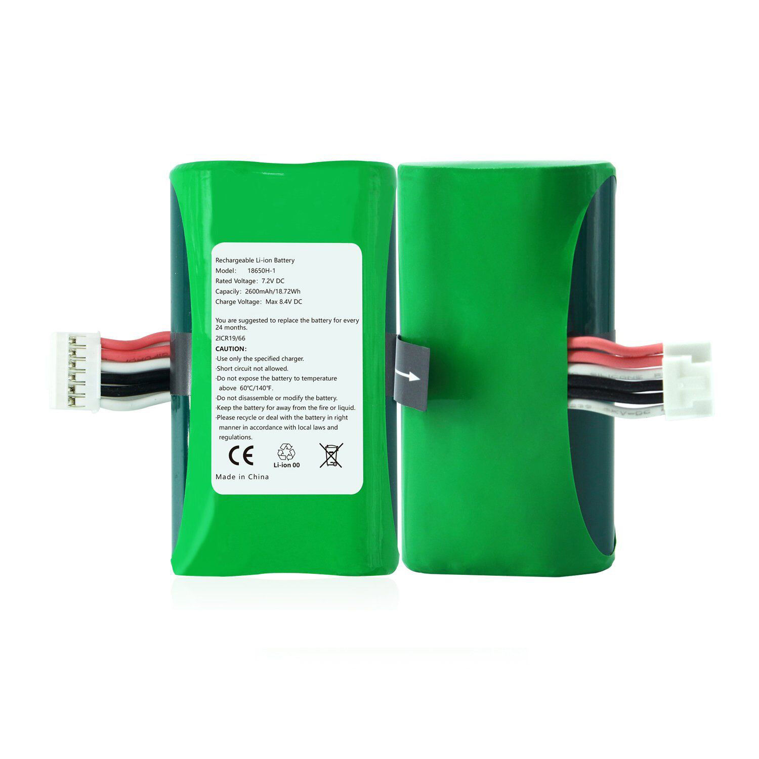 High Quality New Oem 7.2V 2600mah Battery Replacement POS Terminal Battery for Landi A8 e550 li-ion battery