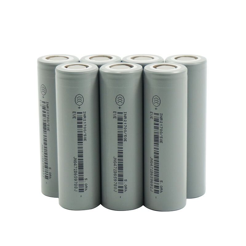 3.7V 5000mAh 21700 Cylindrical Battery INR21700-50E