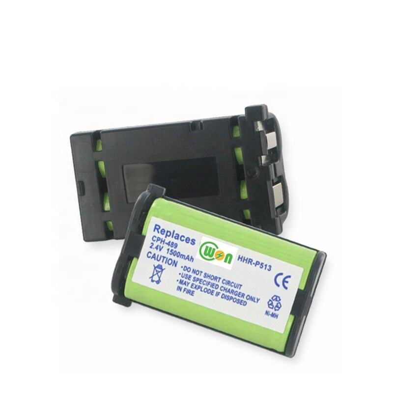 cph-489 kablosuz telefon bataryası 2.4v 1200mah yedek şarj edilebilir nimh batarya paketi hhr-p513 hhrp513 tip 27 kx-tg2208