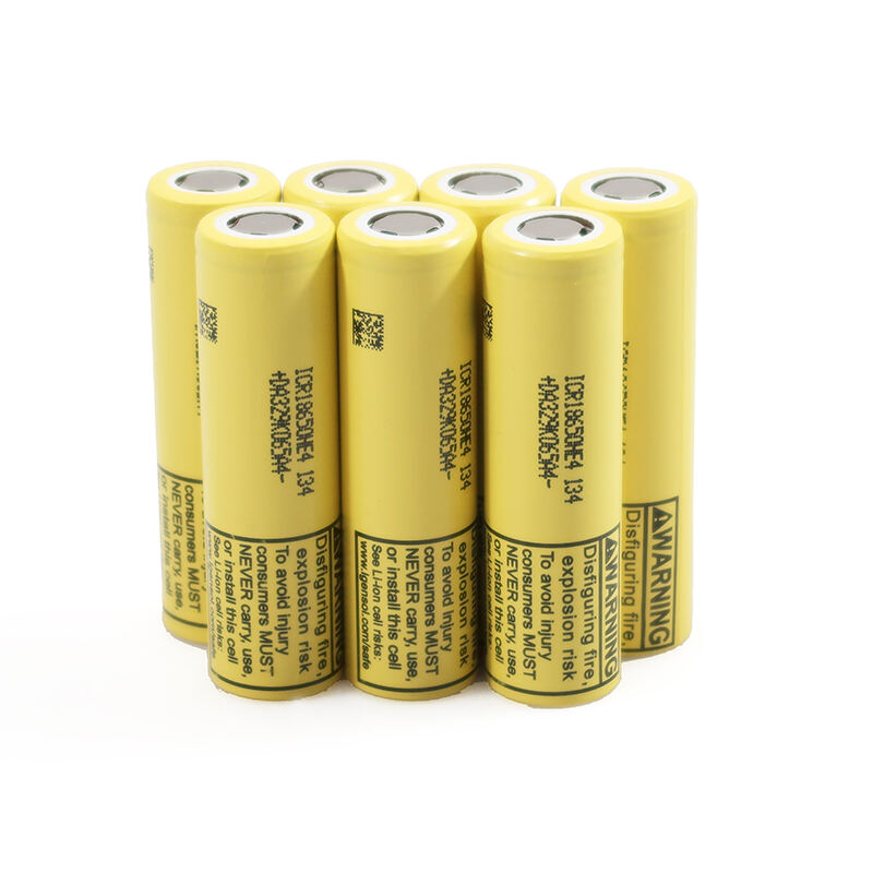 3.7V 2500mAh 18650 円筒形バッテリー ICR18650-HE4