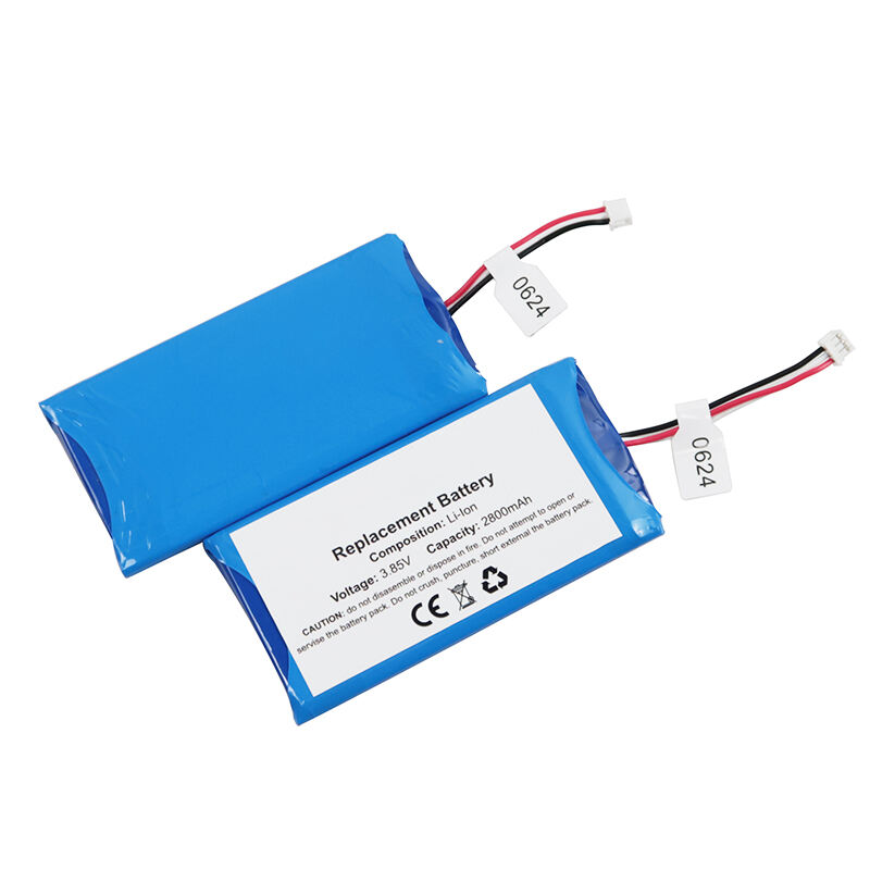 odm 3.85v 2800mah lipo sp554478 babytelefon li-polymer for spedbarn optikk dxr-8 pro baby monitor batteri