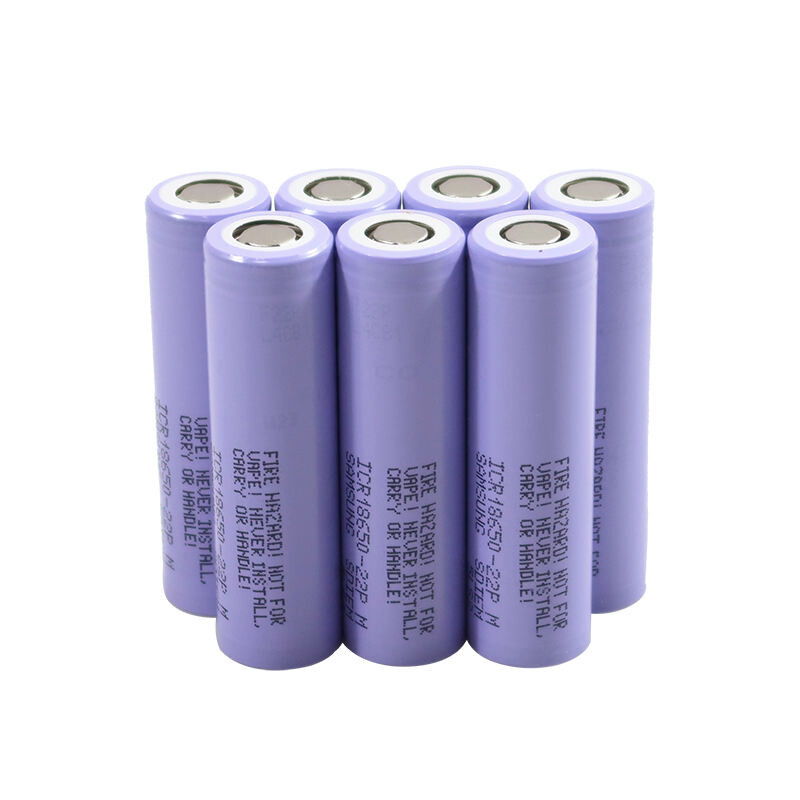 3.7v 2200mah 18650 22p ceallraí athchúrsálaithe ion líotím