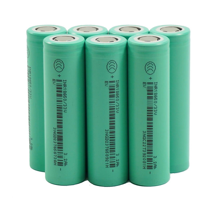 3.7V 3200mAh 18650 円筒形バッテリー INR18650-33V