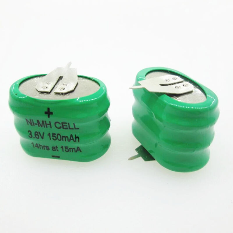 tilpassa ni-mh knappcelle batteripakke 6v 150mah erstatning nimh pakk batteripakke med plug solder