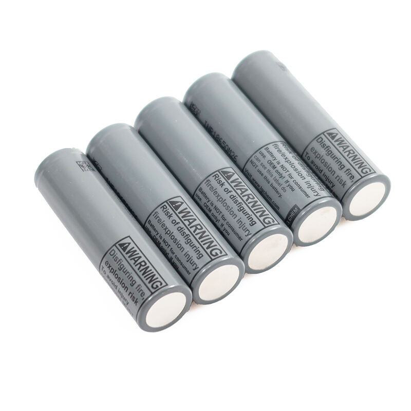 3,7v 18650 batteri digital måler leketøy lg m26 2600mah ncm 18650 batteri