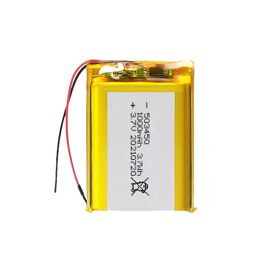 3.7v 1000mAh 503450 Lipo Lithium Polymer Battery