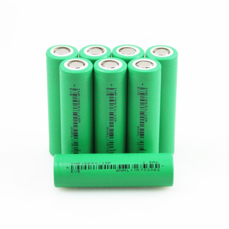 eve 18650 3.7v batarya 2500mah hücre 25p 18650 elektrikli aletler için batarya powerbank