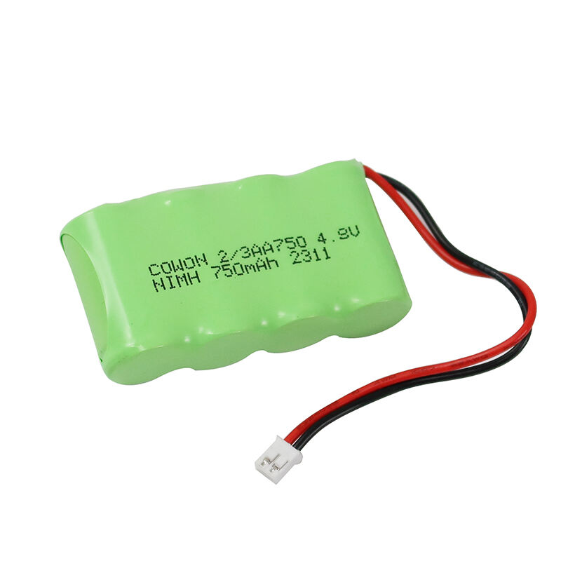 personalizzare ricaricabile sostituzione ni-mh 4.8v 7.2v nimh batteria dimensione aa a a 750mah pacchetto giocattoli batterie