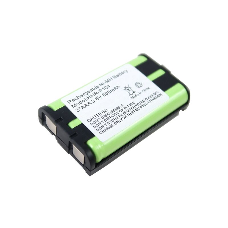 Replacement HHR-P104 3.6V 800MAH NIMH Battery For GP85AAALH3BXZ KX-FG5210 Cordless Phone