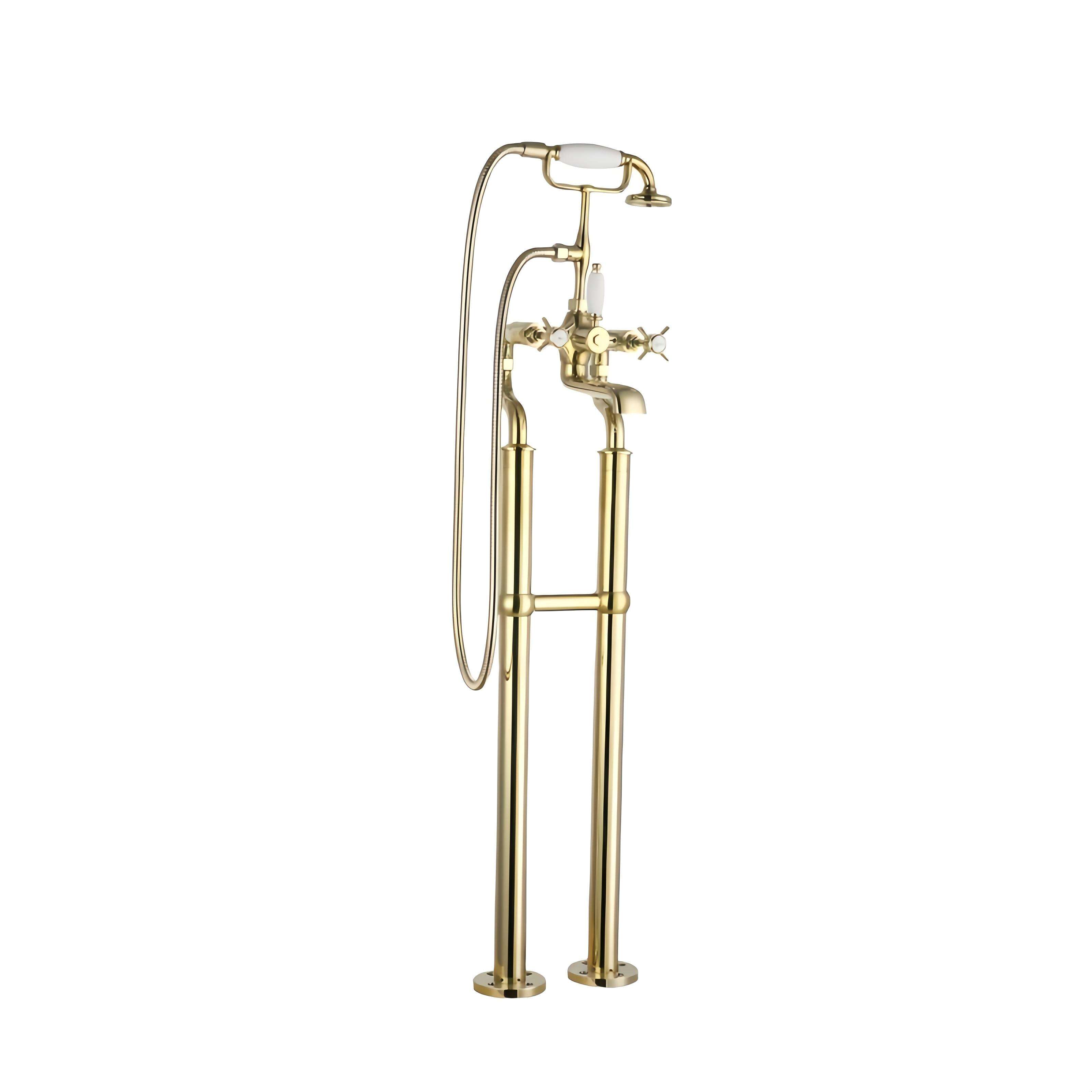 Traditional Floor Mounted Bath Shower Mixer
