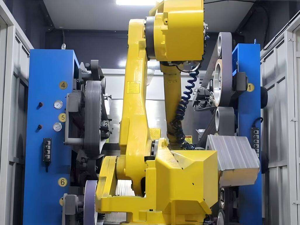Robotic Arm Polishing for Bathroom Products