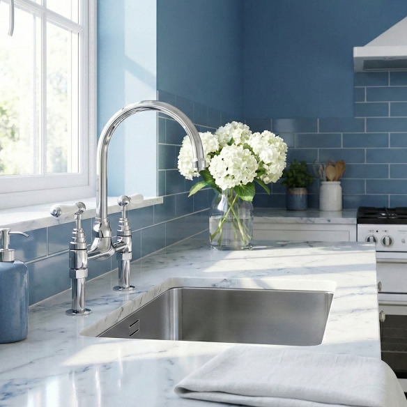 PVDクラシカル水栓の輝きを保つ