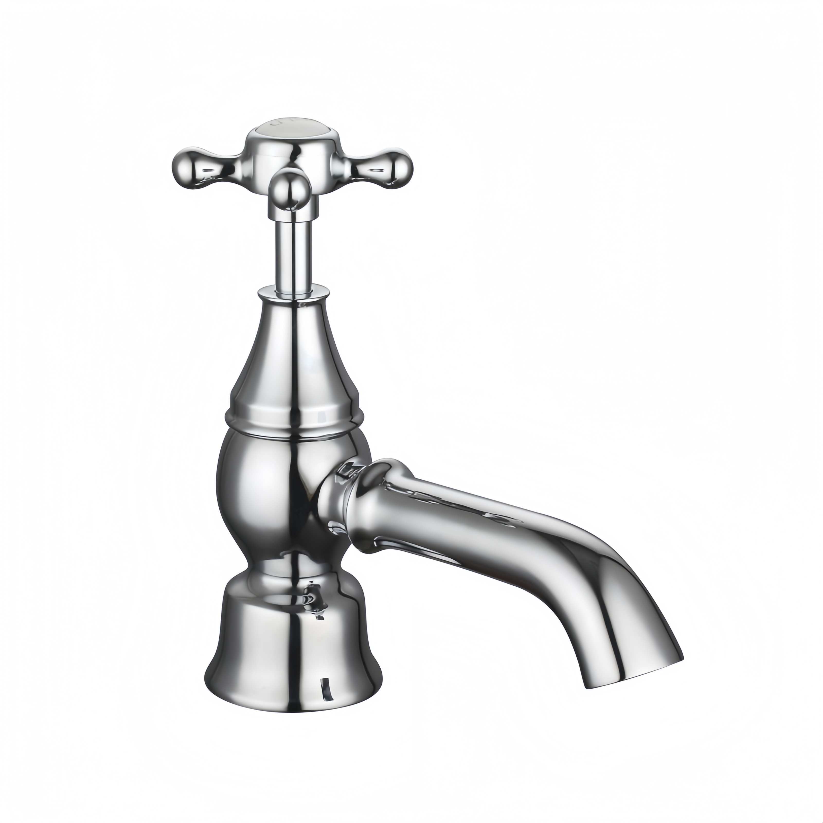 Luxury Brass Basin Pillar Taps - Chrome  manufacture