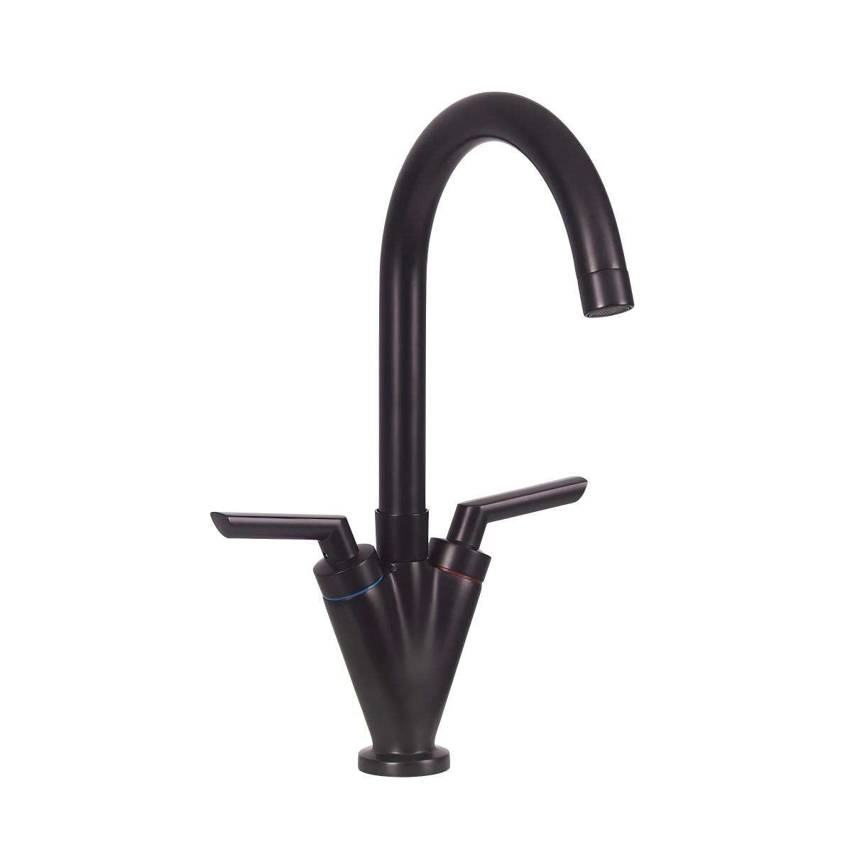 Modern Brass Kitchen Tap