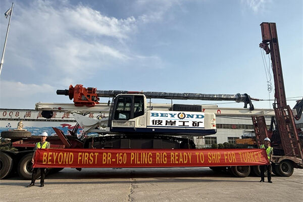 BEYOND FIRST BR-150 PILING RIG READY TO SHIP FOR YURKT