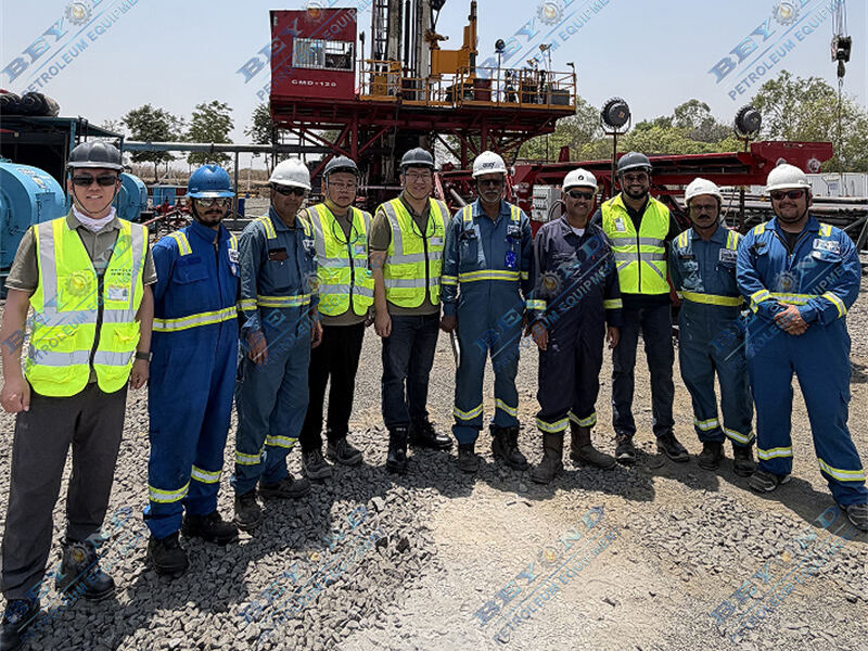 Beyond Petroleum's On-site Hydraulic Drilling Rig Services in India: Precise Operation and Maintenance Empowering Overseas Energy Development