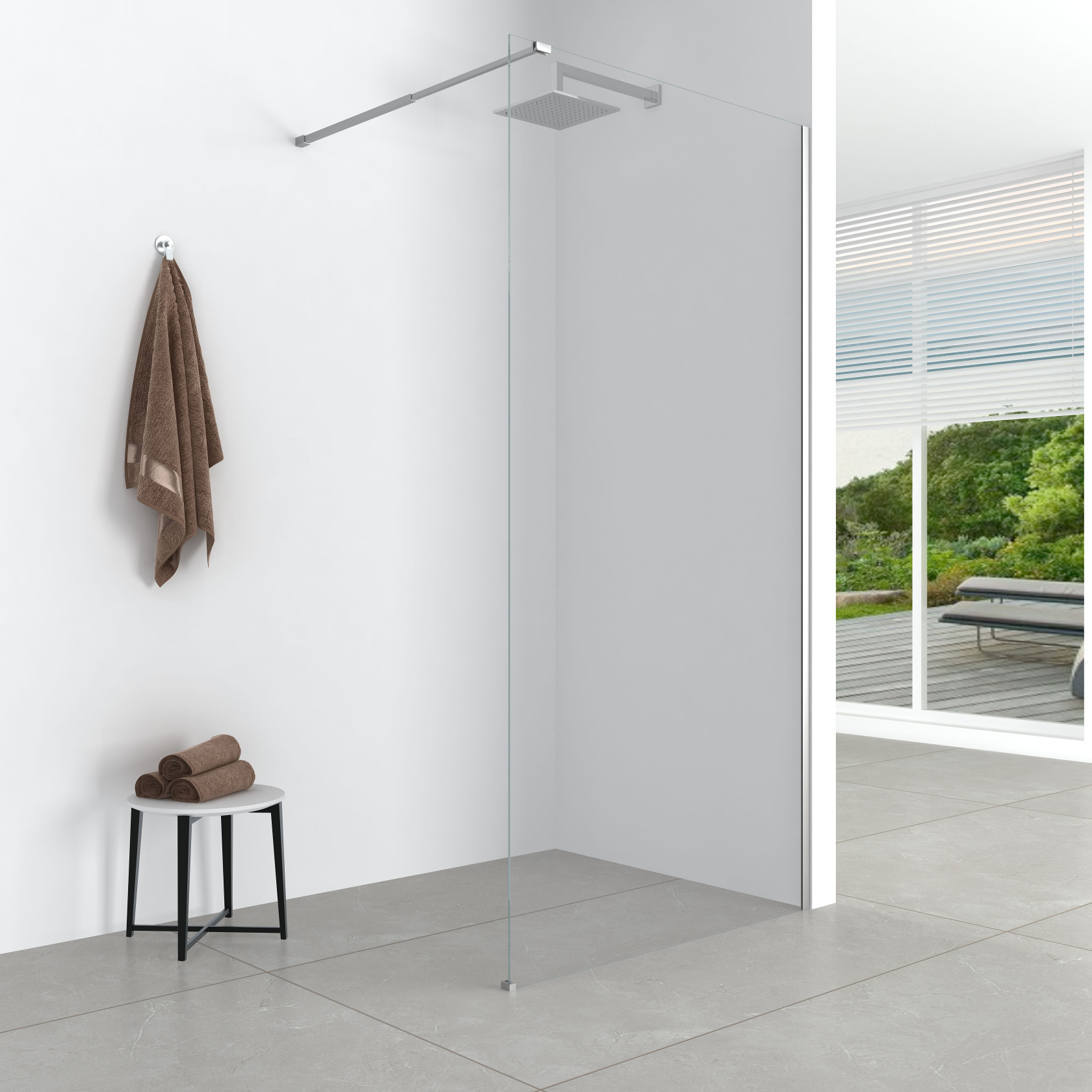 Effortless Glide Walk-In Shower Enclosure