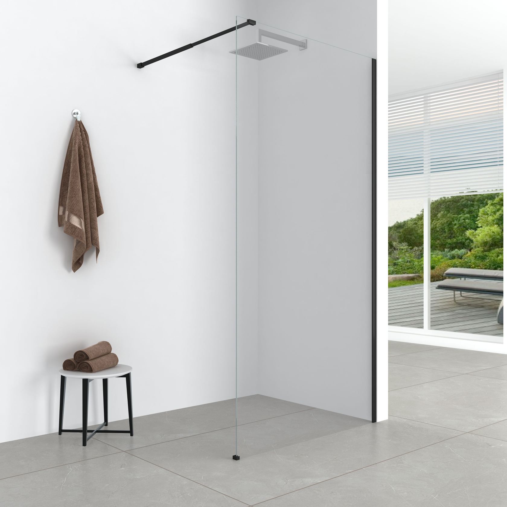 Effortless Glide Walk-In Shower Enclosure