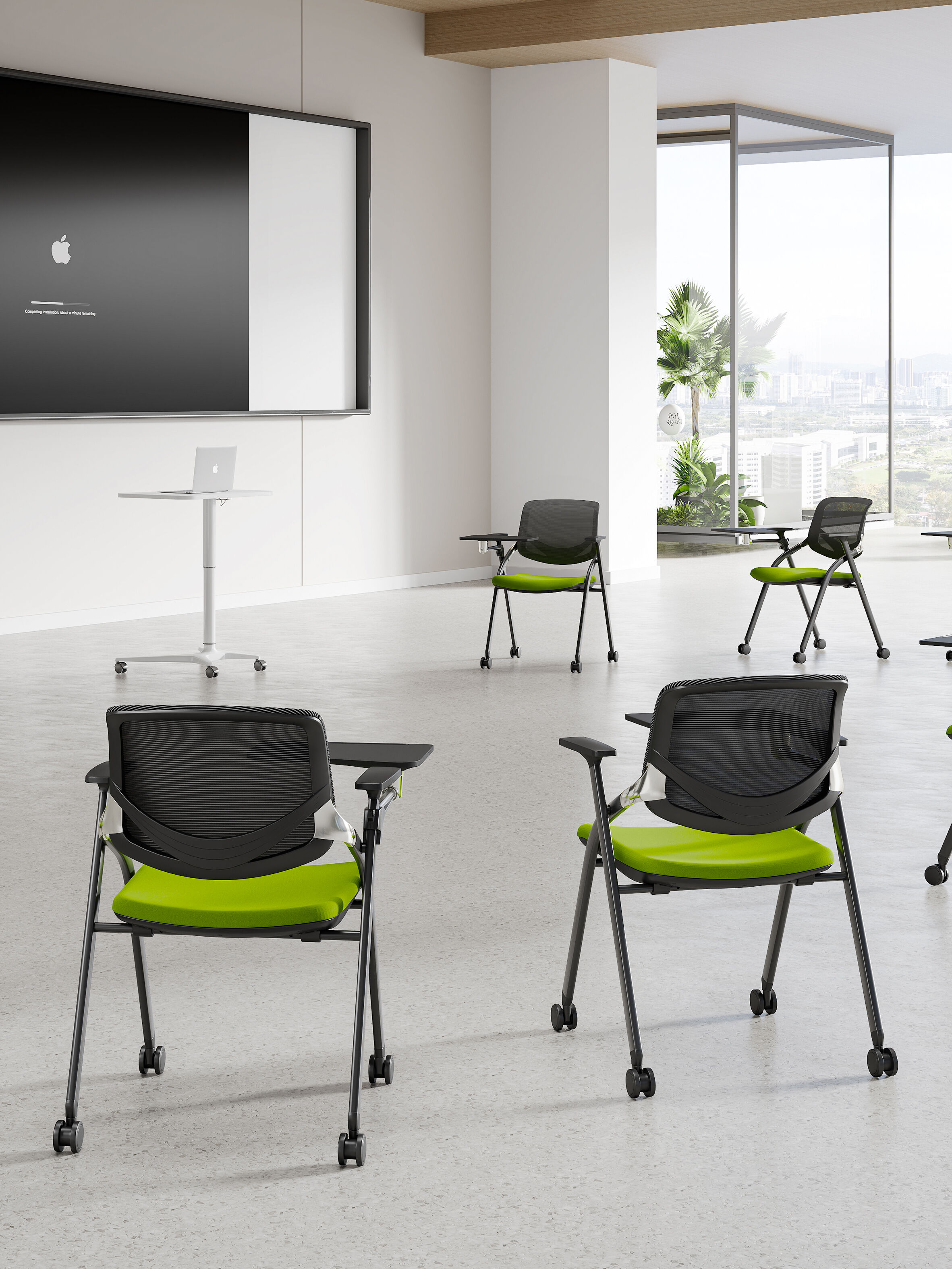 Stackable Office Chair Supplier - Factory-Direct Bulk Supply with Space-Saving Design