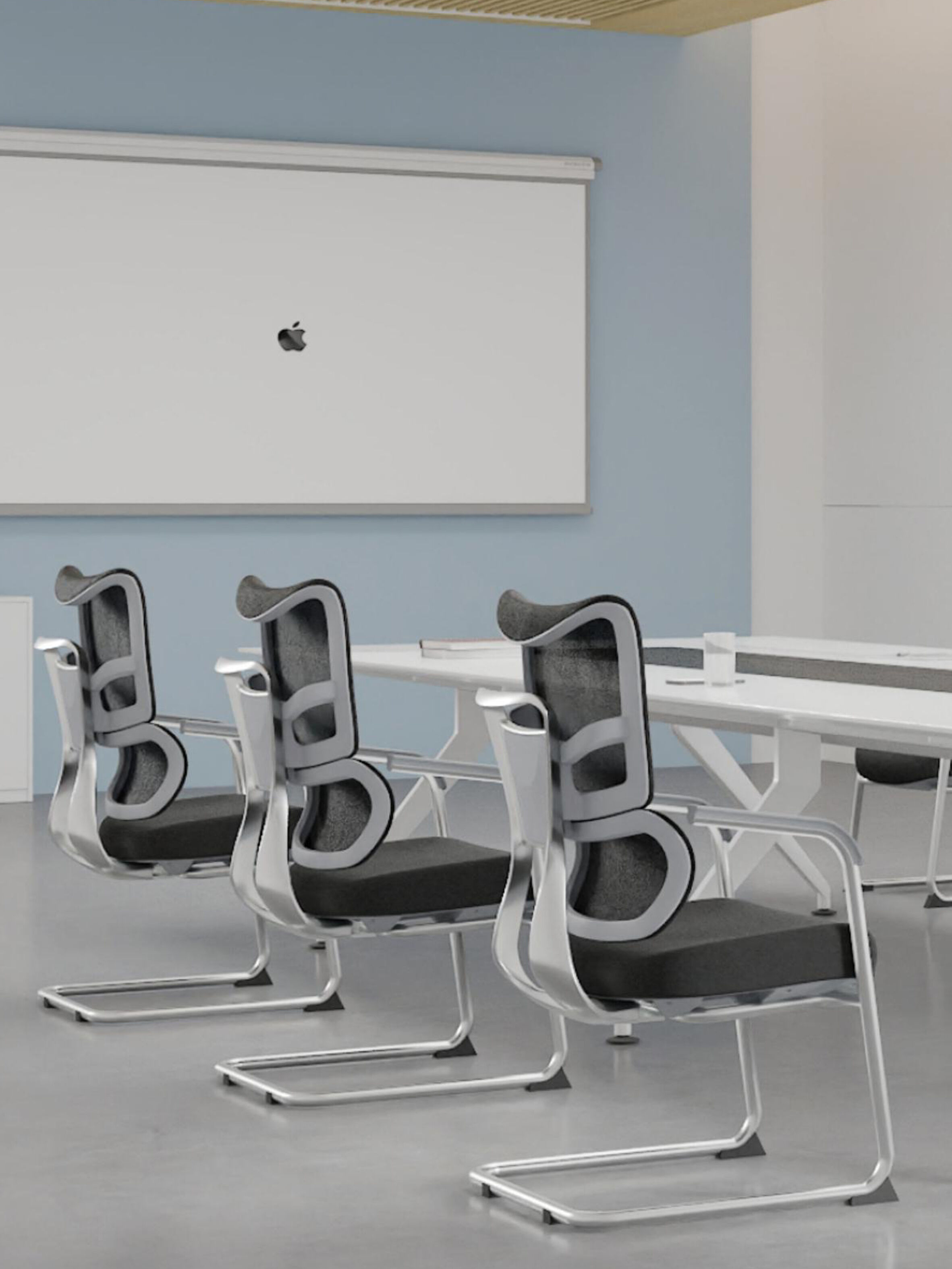 Mesh Office Chair for Staff - Ergonomic Breathable Design for Daily Staff Office Use