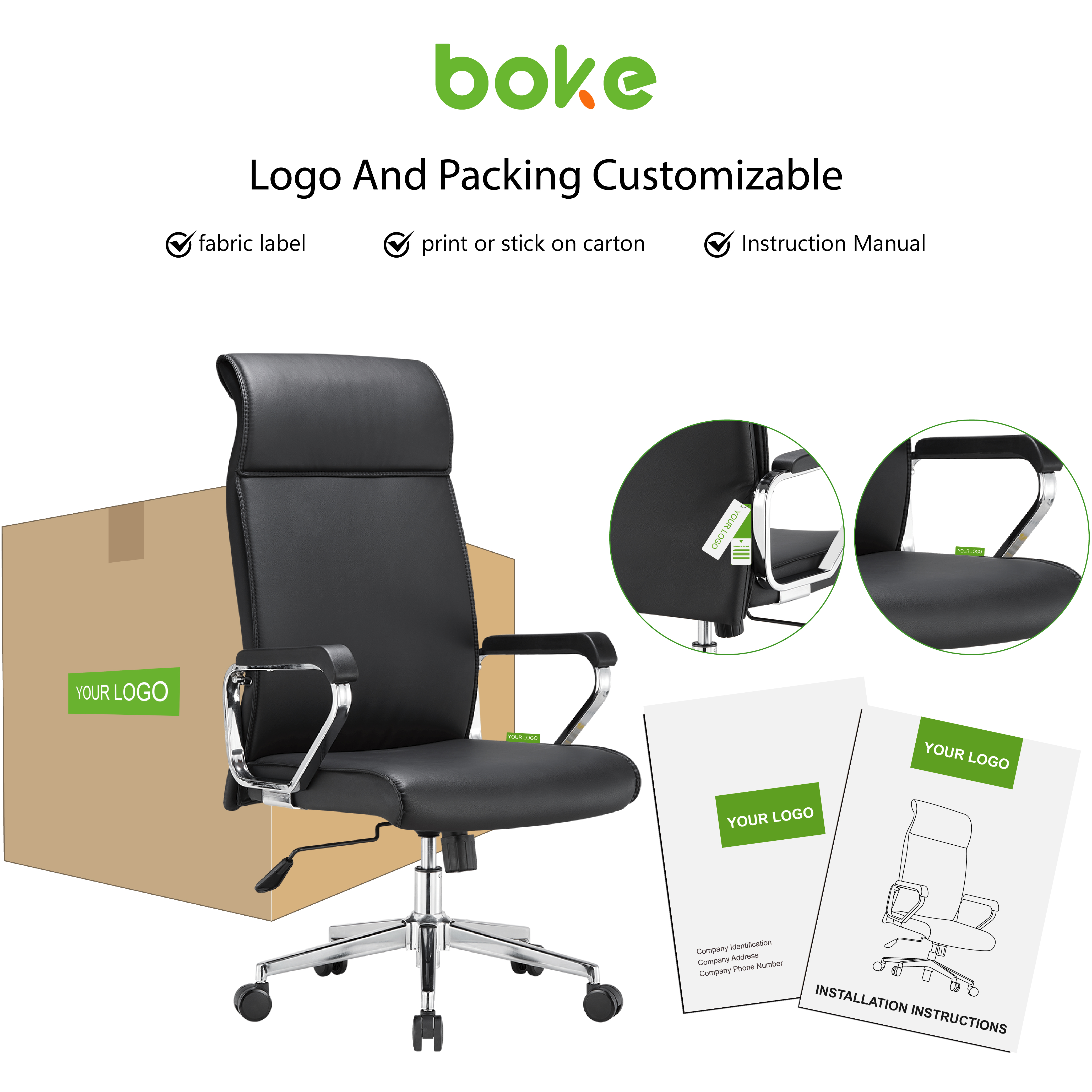 اختر كراسيَنا الإدارية — الفخامة، والوظيفية، والجودة الممتازة