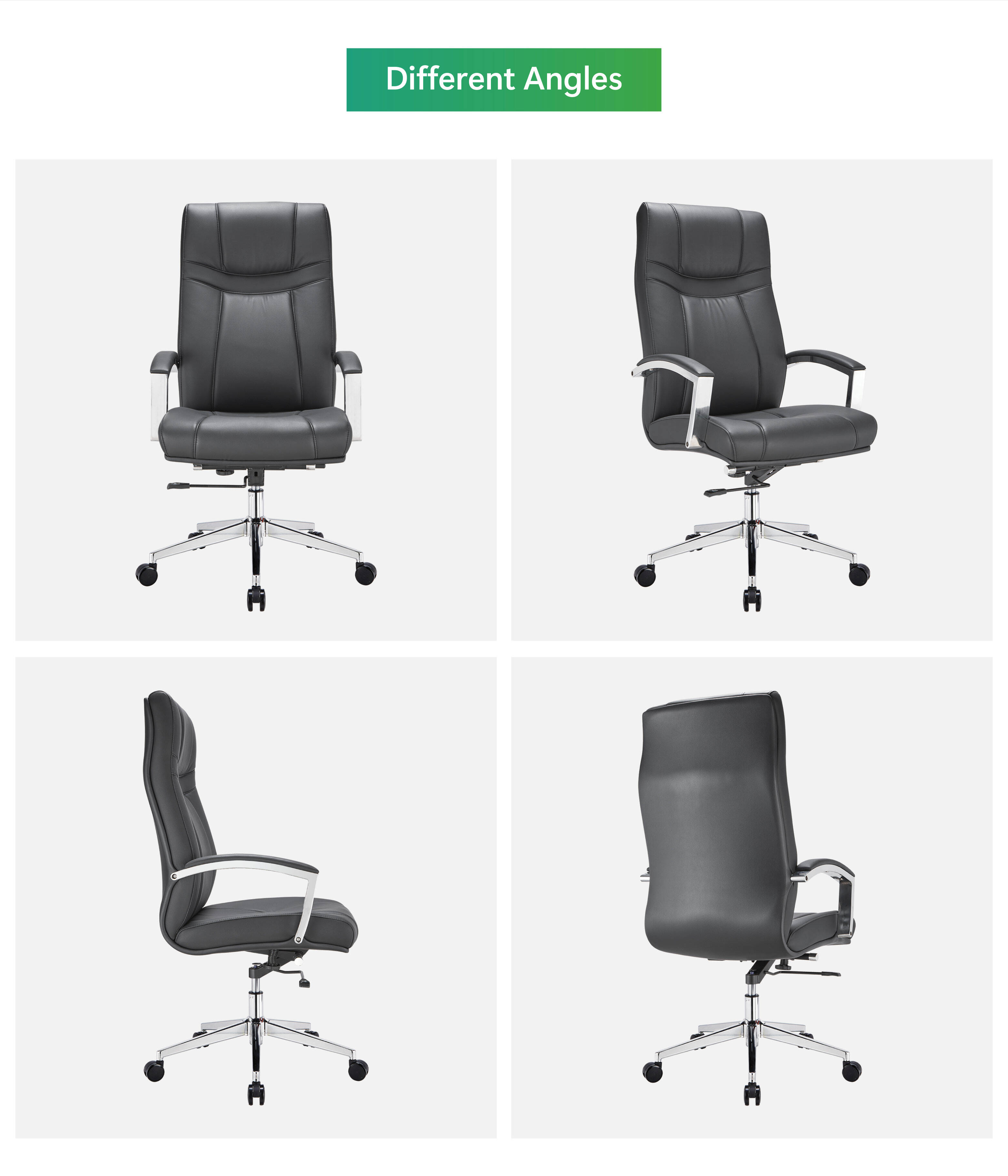 Choose Our Leather Office Chairs – Luxury Comfort, Professional Office Design