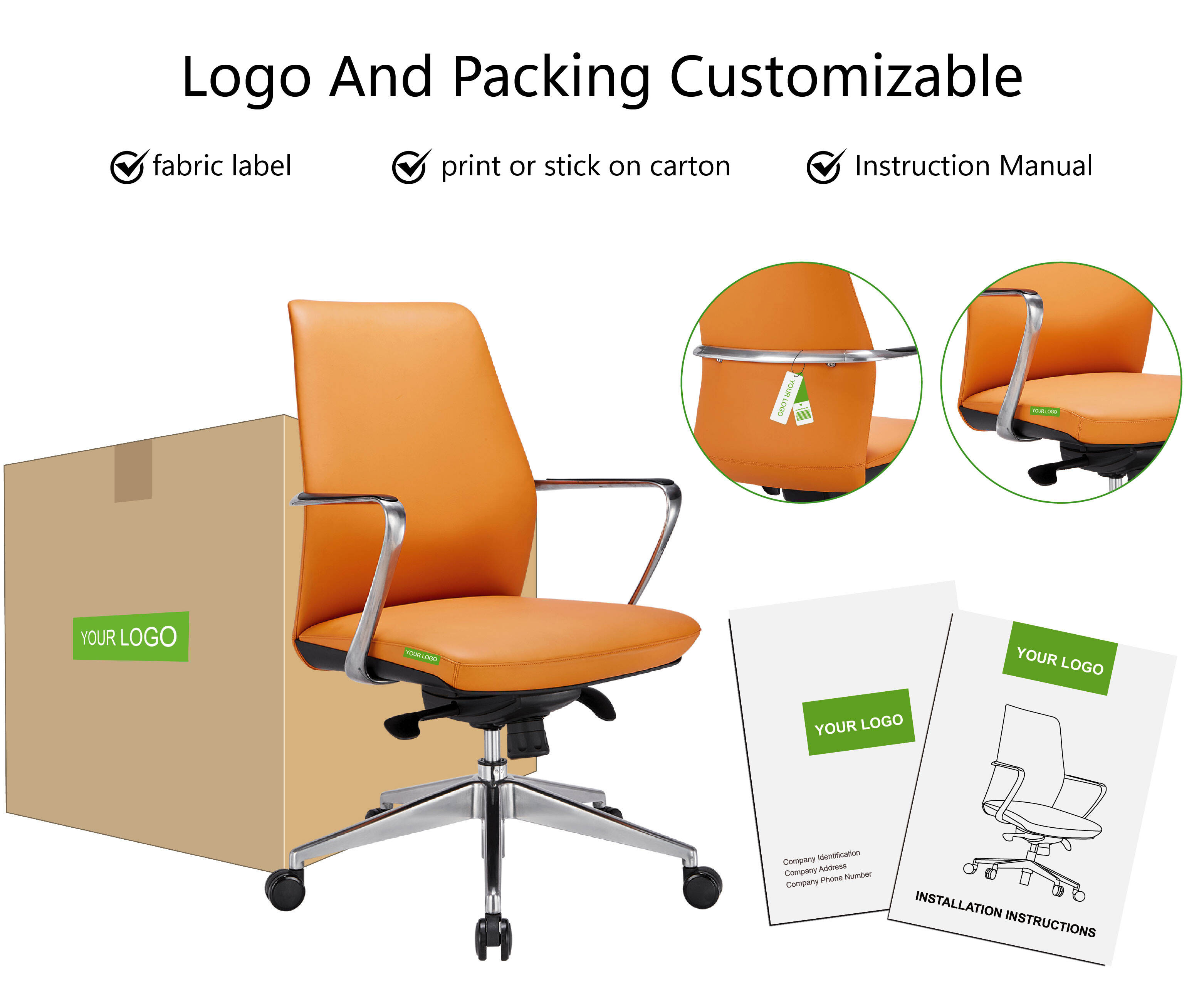 Choose Our Leather Office Chairs – Luxury Comfort, Professional Office Design