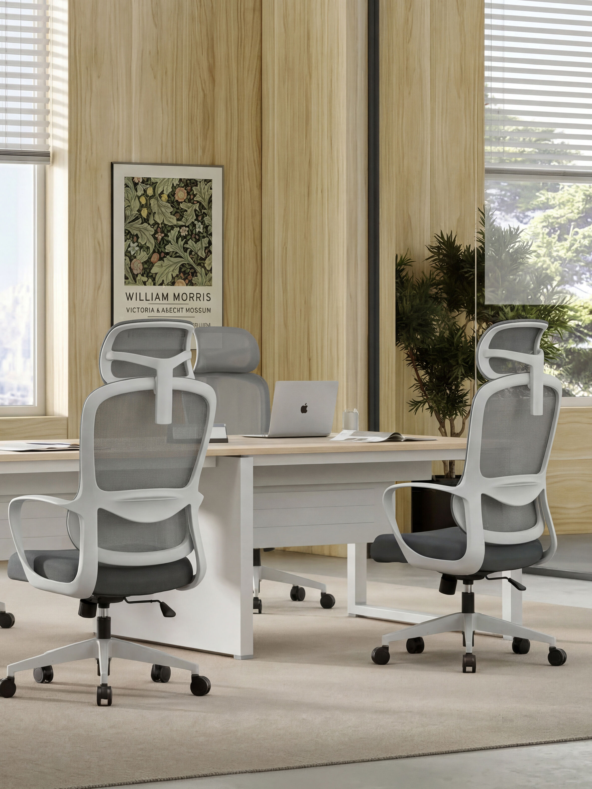 Ergonomic High Back Office Chair - BIFMA Certified Full Body Ergonomic Support for Office