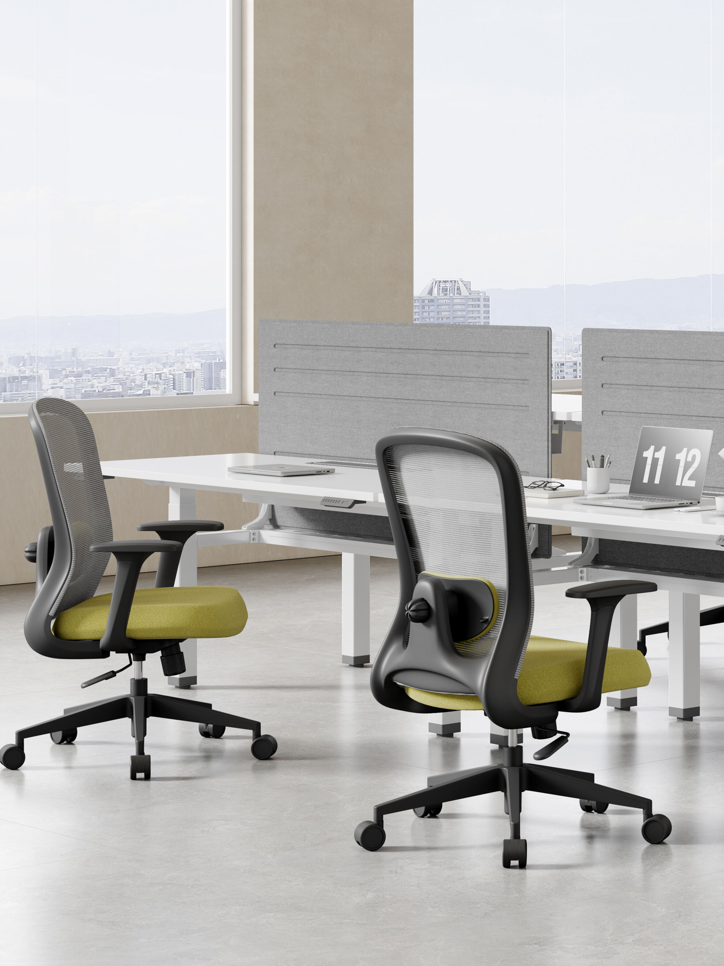 Scegli le nostre sedie da ufficio in rete – Ergonomia traspirante e resistenza pronta per l’ufficio
