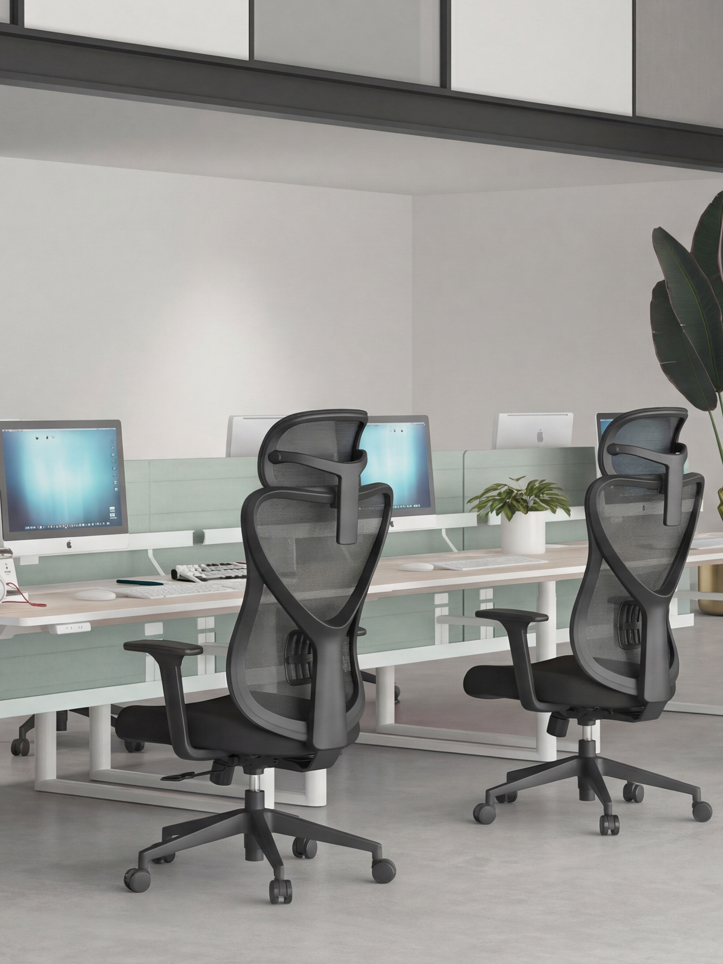 Sillas de oficina con reposabrazos (Sillas de Oficina con Brazos) - Soporte ergonómico para los brazos para mercados españoles