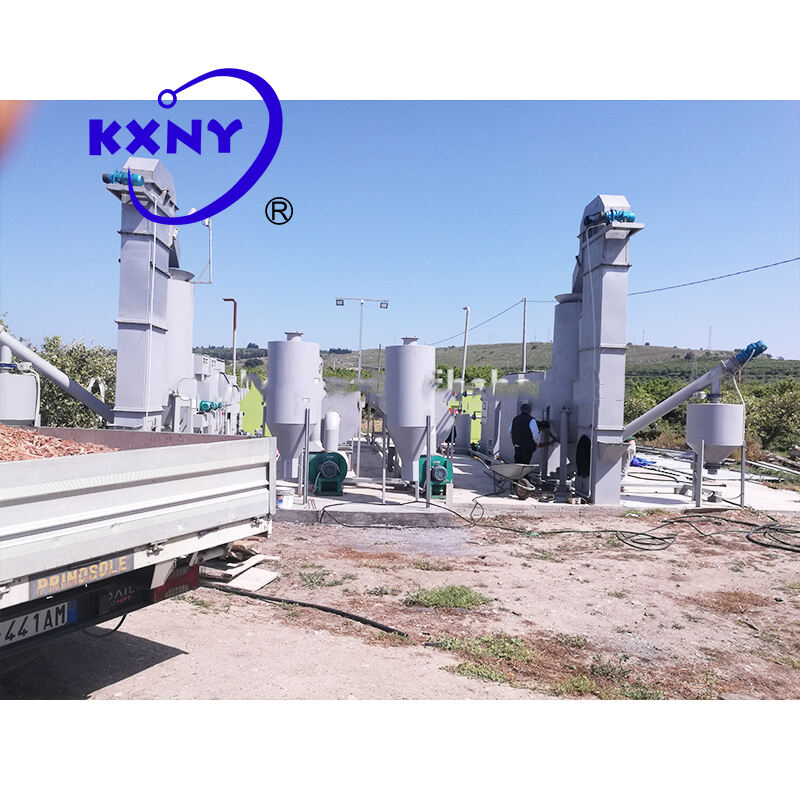 Energy saving equipment of wood husk biomass gasification gasifier power plant is running smoothly in Europe