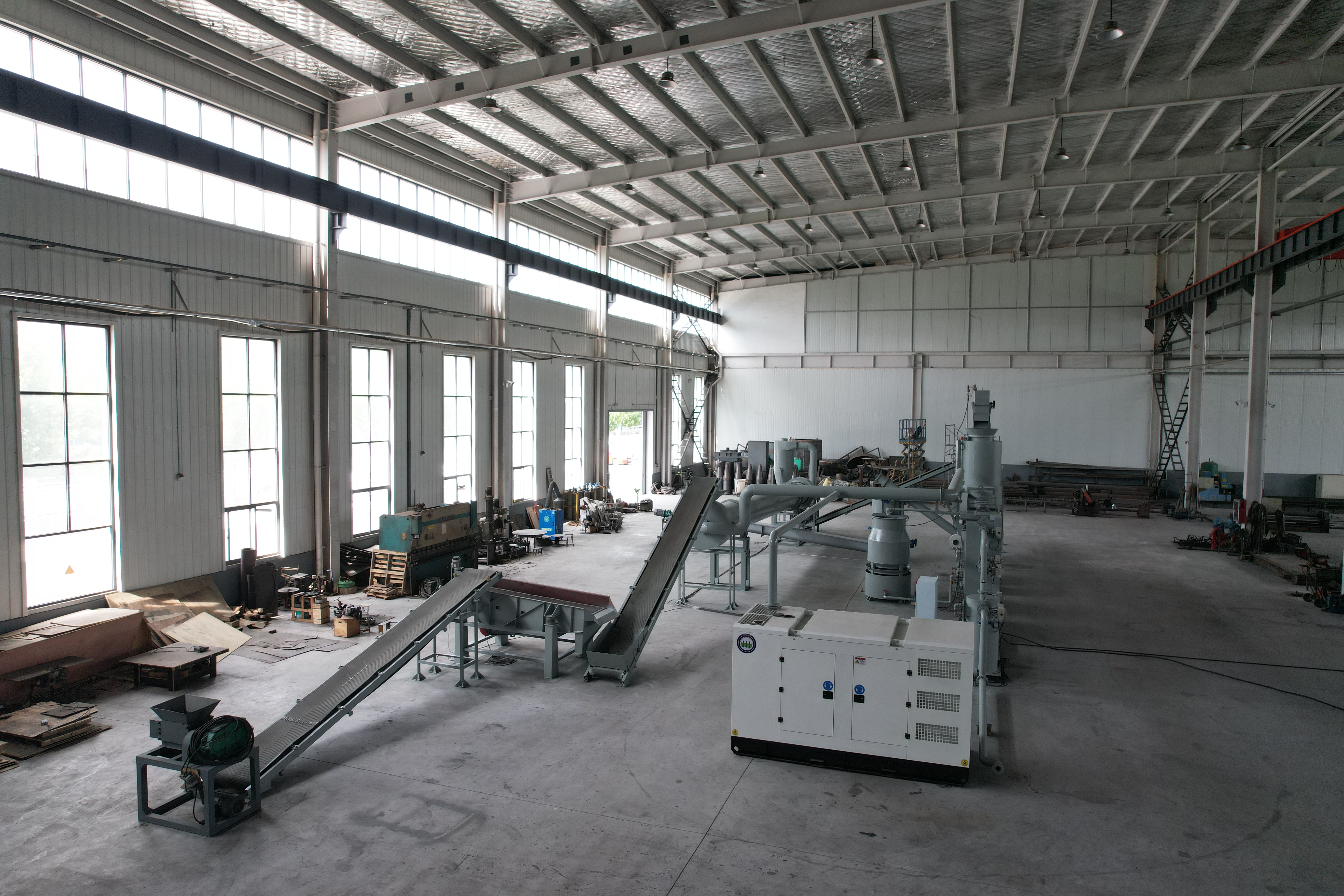 100KW diekspor ke Rusia untuk pembangkit listrik biomassa gasifikasi Peralatan Cerdas Penghemat Energi