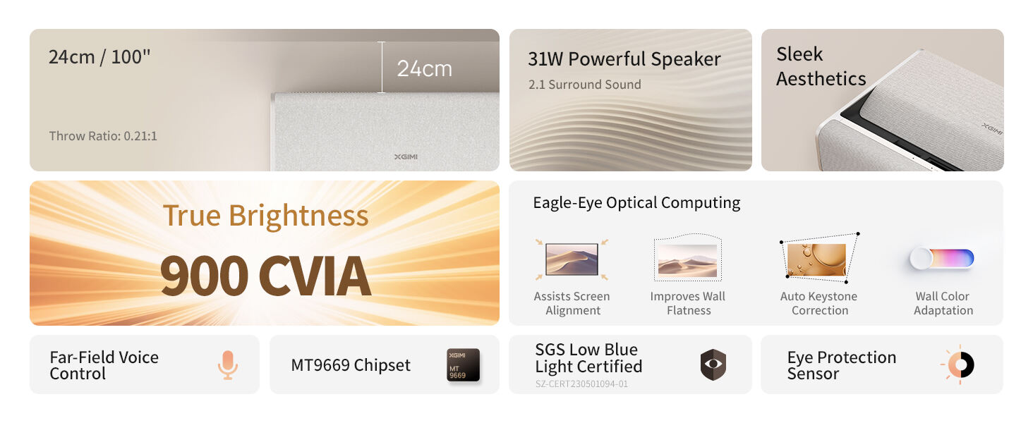 Xgimi M1 USTプロジェクター 海外専用英語版開封-WUPRO Import