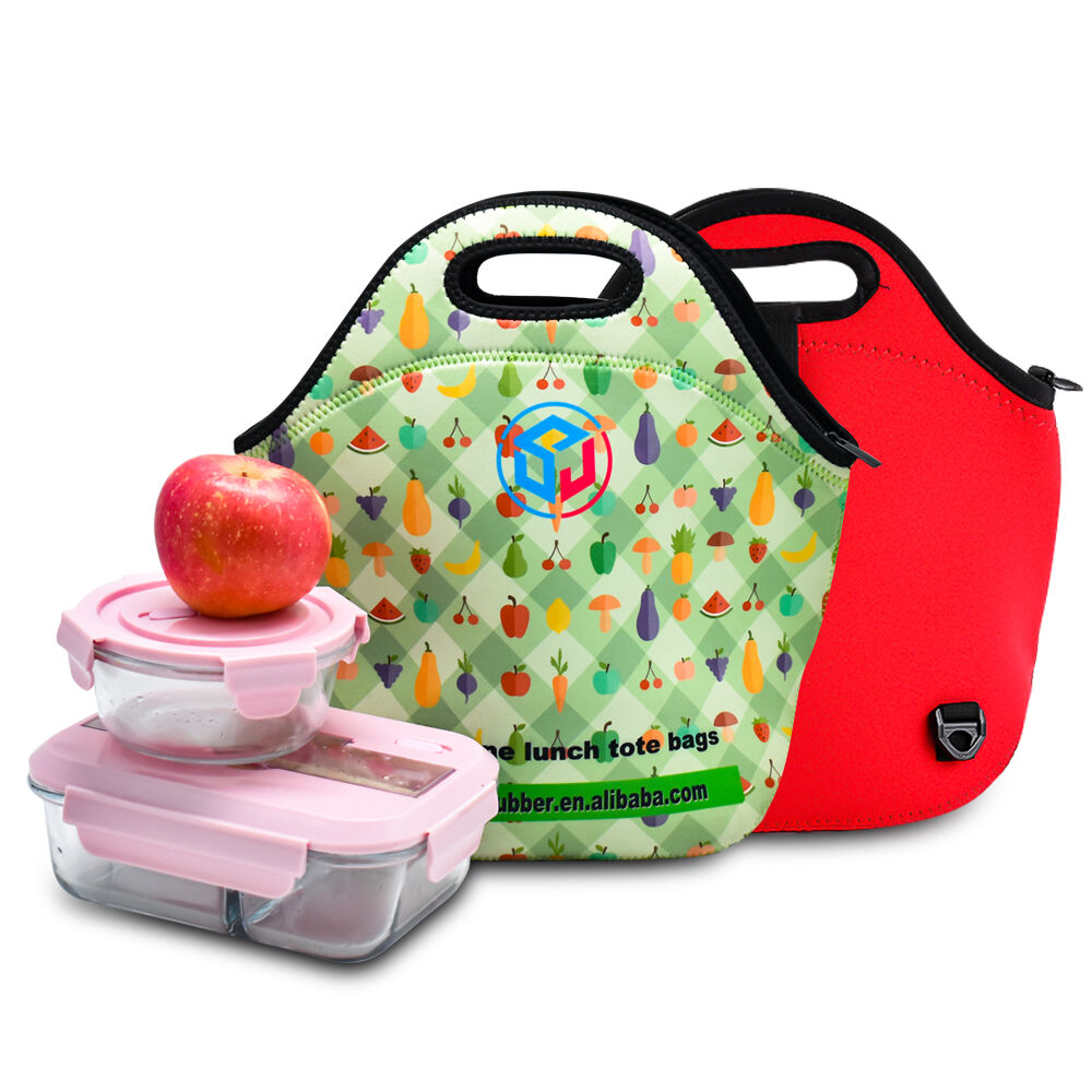 Sublimation Student Cooler Lunch Bag Women Freezable Thermal Bags For Food factory