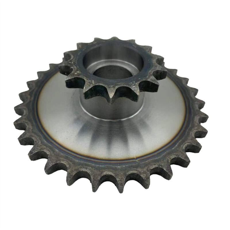 OEM steel tooth hardened double strand sprockets