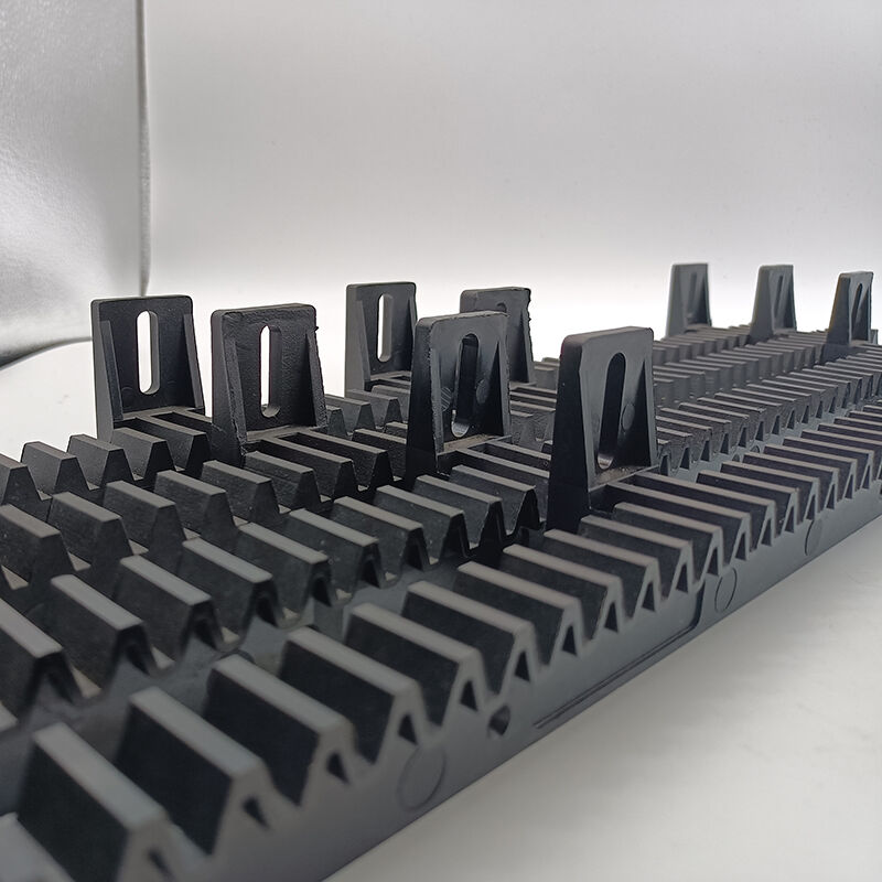 Nylon gear rack for sliding gate door