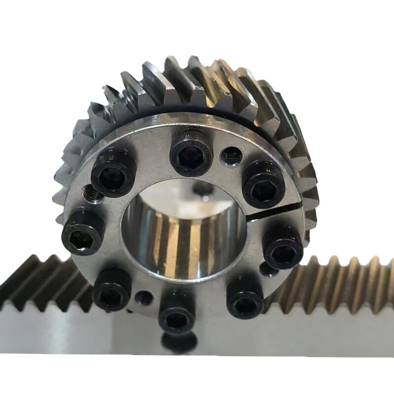 Precision DIN6 DIN7 DIN8 M2 helical gear pinion and gear rack for Wooden industry 