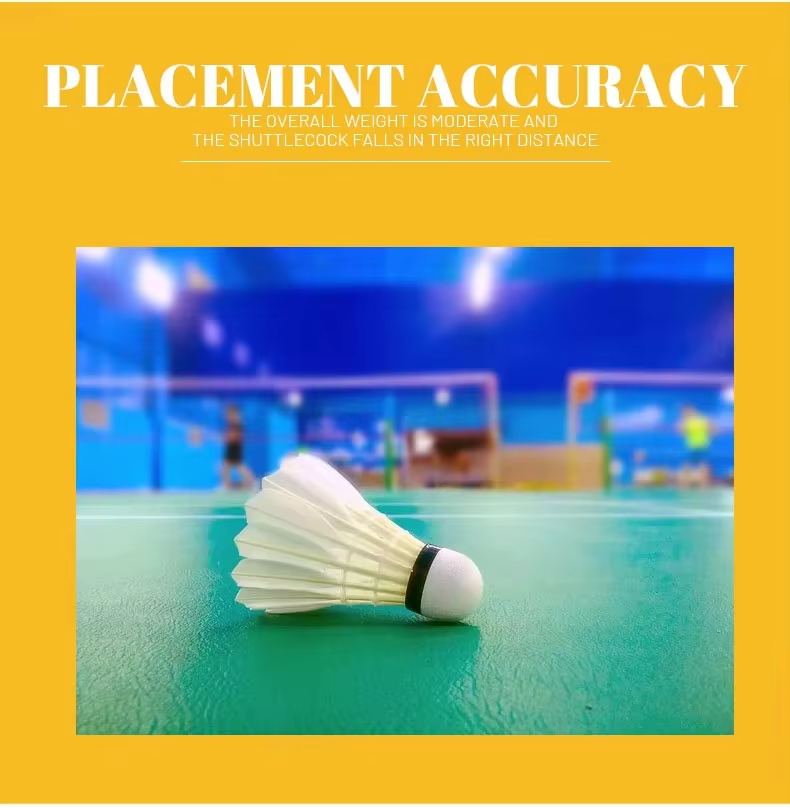 맞춤형 로고 배드민턴 셔틀콕으로 브랜드를 업그레이드하세요