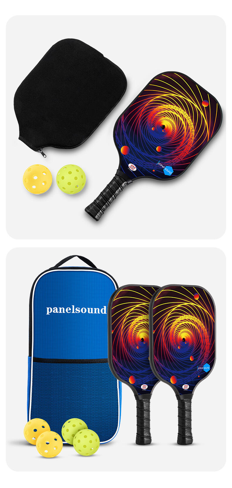 हमारे कस्टम पिकलबॉल पैडल्स के साथ अतुल्य प्रदर्शन और आराम