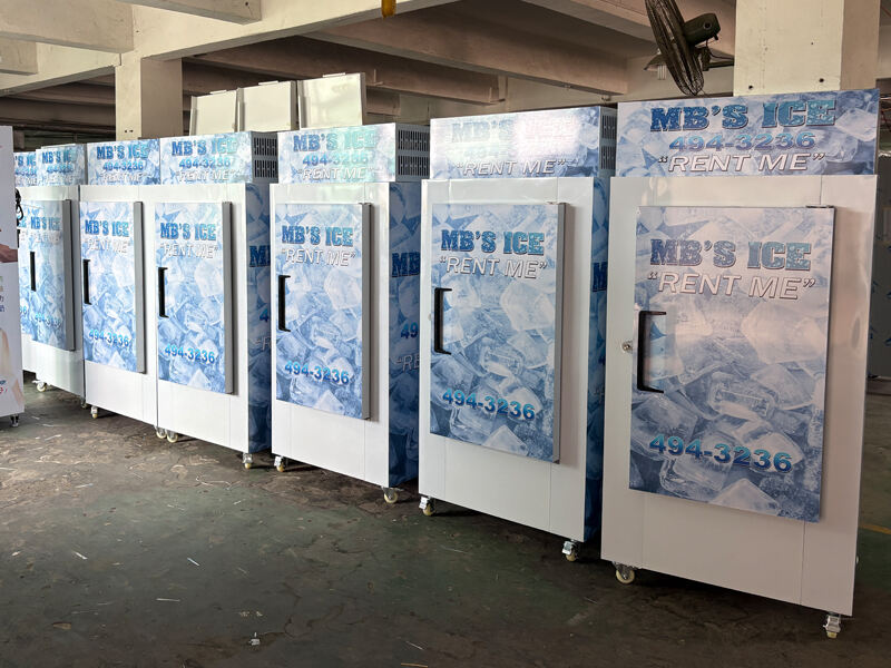 Ice merchandiser display optimization
