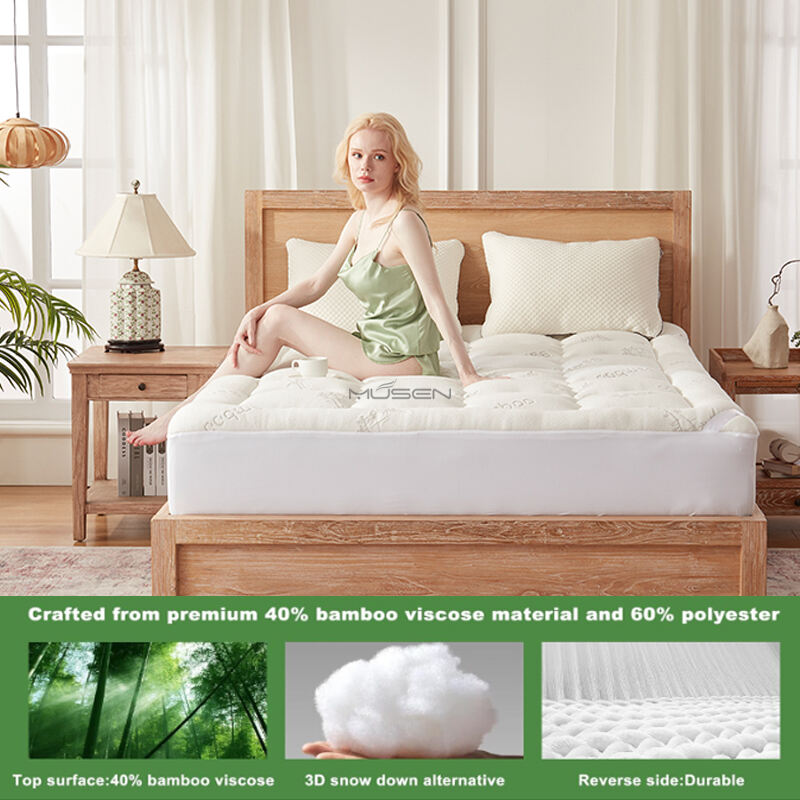 Experience Unmatched Comfort with Our Pillow Top Mattress Pad