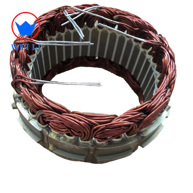 ملف مولد للسيارات بجهد 12 فولت/24 فولت، ملف ثابت (ستاتور)، تجميعة ملف ثابت في نظام تكييف الهواء الخاص بالحافلات، الطراز AVI144