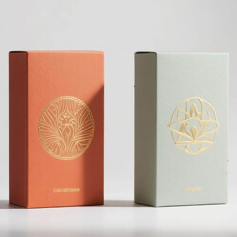 Customize Paper Box Skincare Packaging Box Recycled Embossing Printing Cosmetic Foldable Paper Box