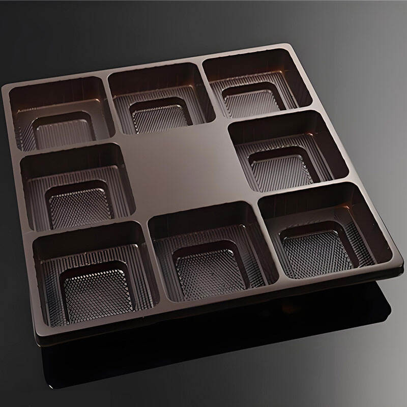 Blister Chocolate Cavity Tray Chocolate Tray Insert Custom PET/PS Plastic Food Grade Customizable Size
