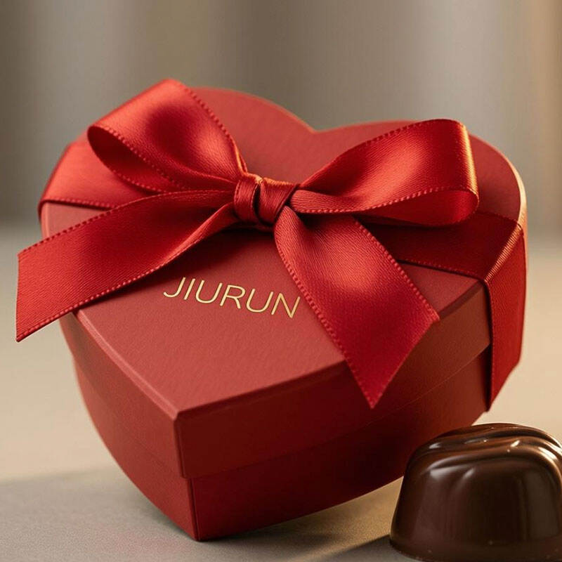 ISO9001 Luxury Chocolate Brown Gift Wrap Paper Box New Design Custom Logo Plate Printing Rigid Cardboard Package Embossing