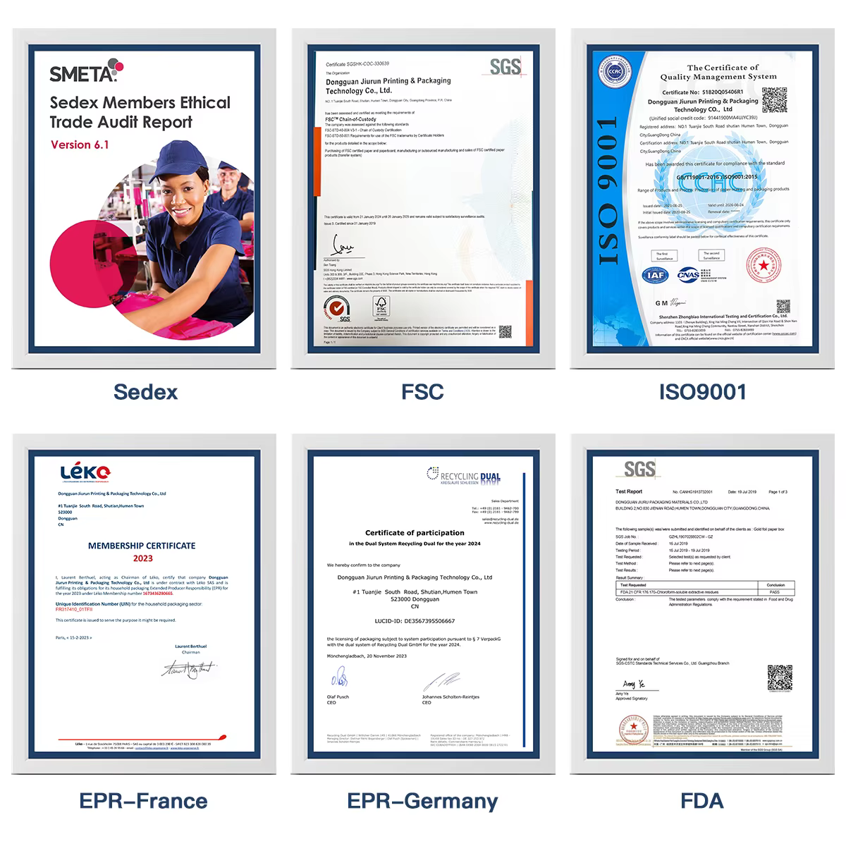 Recyclable Rigid Gift Packaging Luxury Digital Printing Surprise Blind Box Custom Advent Calender Christmas Box supplier