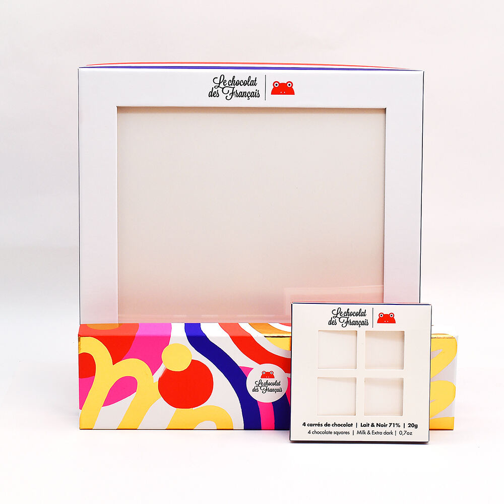 초콜릿 포장용 맞춤형 트러플 기프트 박스, 빈 초콜릿용 친환경 종이 박스