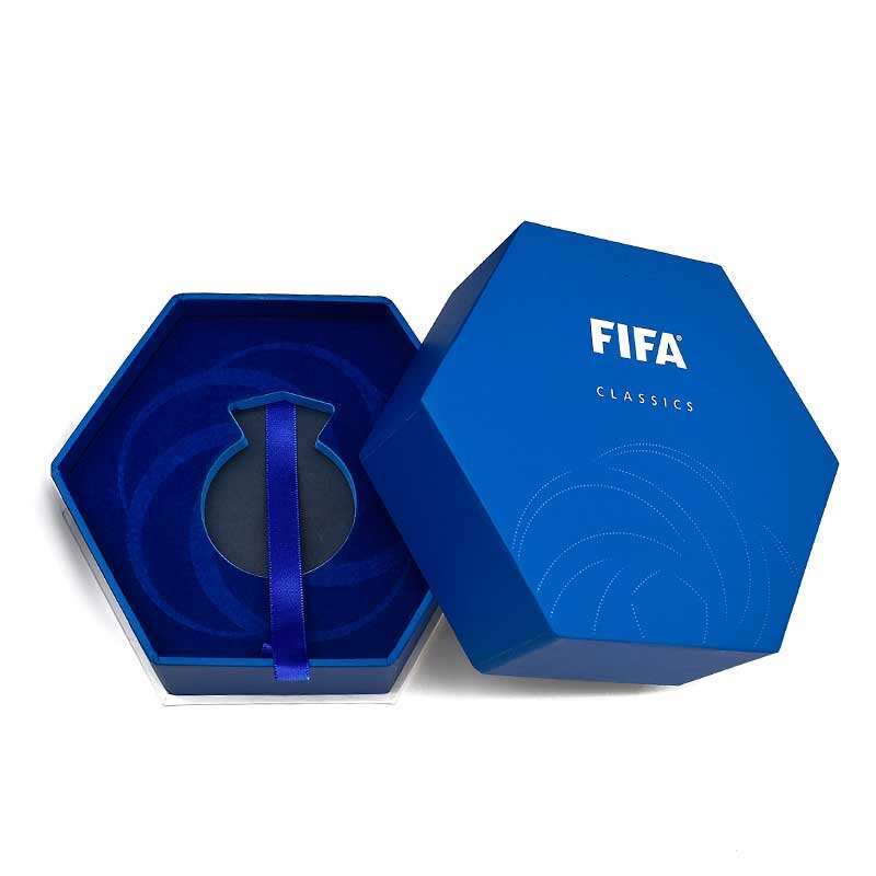 Customized Logo Hexagonal Gift Box Cardboard Gift Packaging with Embossing & UV Coating
