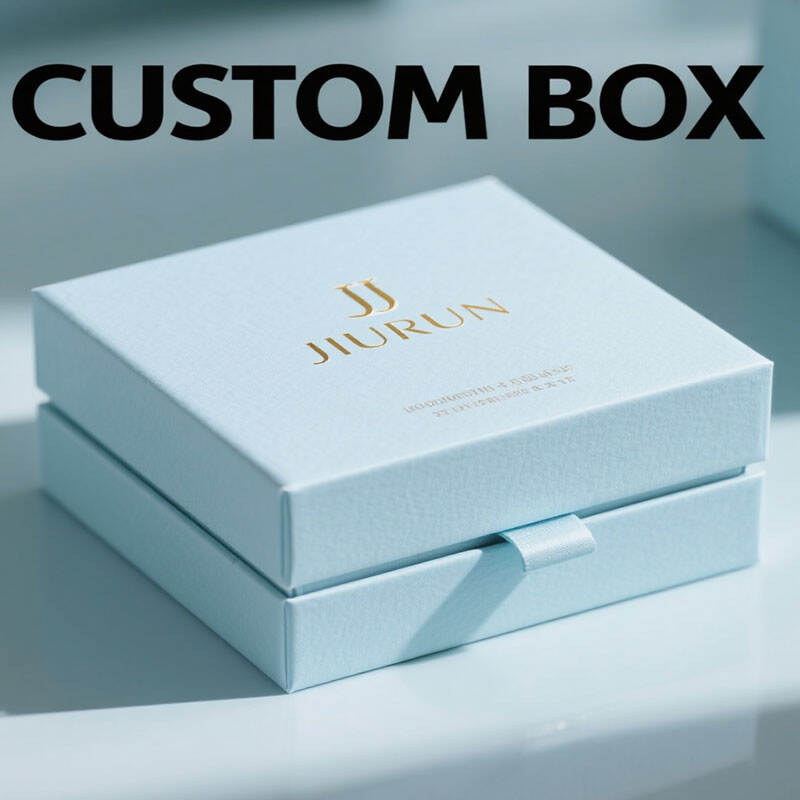 Wholesale Custom Luxury  Jewelry Set Packing Box for Earrings Necklace Ring Packaging With Bag